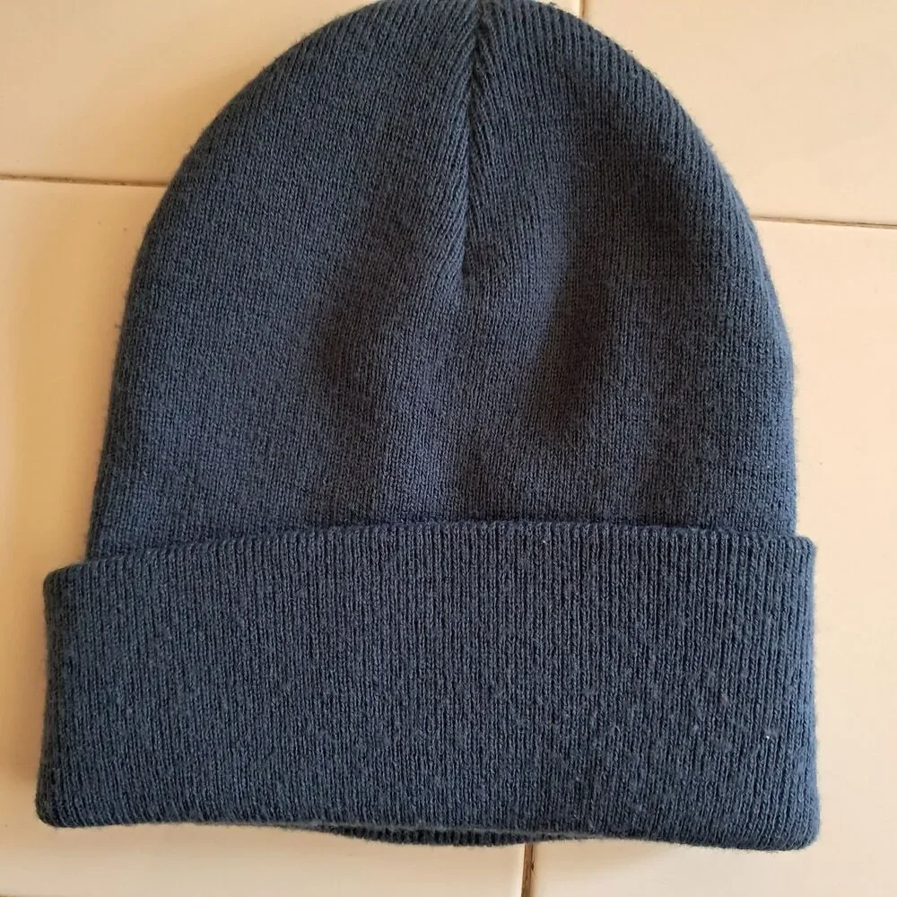Carhartt Kids youth Blue Beanie Knit Winter Hat Model AH9012